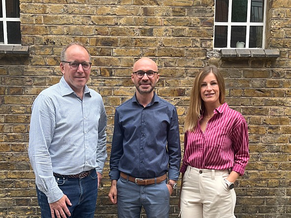 Mark Ursell, Sami Arpa and Celine Udriot